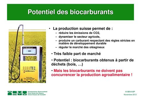  L'Oléagineux dans le Développement Durable et la Production de Biocarburants !